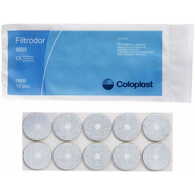 Фильтр для калоприемников Coloplast Filtrodor (10 шт/уп)