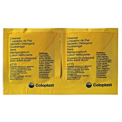 Очиститель для кожи Coloplast Comfeel в форме салфеток